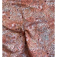 Liberty Tana Lawn™ Leopard Camo corail coloris C 20 x 137 cm