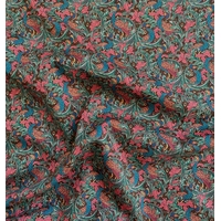 COUPON de 2m de Liberty Tana Lawn™ Eden's Awakening bordeaux coloris A