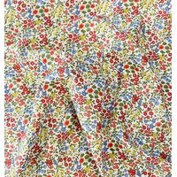 COUPON de Liberty Tana Lawn™ Lilibet rouge coloris C 1m60 x 137 cm
