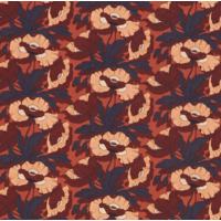 Liberty Tana Lawn™ Butterfield Poppy rouille coloris C 20 x 137 cm