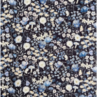 Liberty Tana Lawn™ Jude's garden bleu coloris C 20 x 137 cm