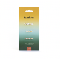 Perles Lettres 3 mots pour bracelet : ENJOY - YOUR - LIFE