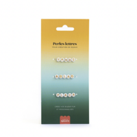 Perles Lettres 3 mots pour bracelet : VAMOS - A LA - PLAYA