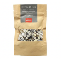 Mélange de perles heishi et de breloques - New York