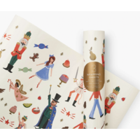 3 feuilles de papier cadeau Rifle Paper Casse Noisette