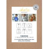 Patron Gilet sans manches VIENNE BABY (1 mois - 4 ans)
