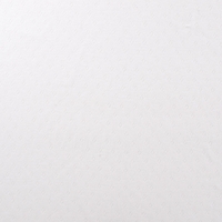 Jersey ajouré "pointelle" coloris blanc 20 x 140 cm