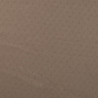 Jersey ajouré "pointelle" coloris taupe 20 x 140 cm