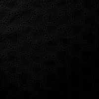Broderie anglaise coeurs coloris noir 20 x 130 cm