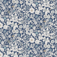 Liberty Tana Lawn™ Jun'e Meadow bleu coloris G 20 x 137 cm