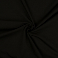 Jersey 96% coton 4% spandex noir 20 x 150 cm