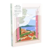 Kit de peinture au numéro - Fenêtre ouverte sur Naples par Limistic