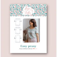 Patron blouse Easy Peasy (du 34 au 44)