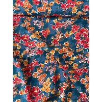 Viscose lurex bleue 20 x 140 cm