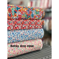 Liberty Lycra Betsy Ann rose 20 cm x 150 cm