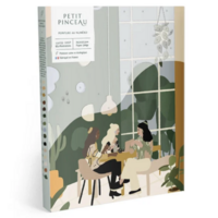 Kit de peinture au numéro - Coffee Shop par Yanii Putrii