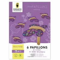Kit créatif Papillons en carton