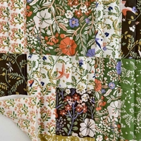 Tissu matelassé double-face Bloem / Titus 20 x 140 cm