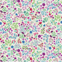 Tissu Jaipur Floral Cream 20 x 110 cm