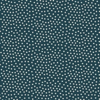 COUPON de Tissu Amelia Daisy Blue 1m50 x 110 cm