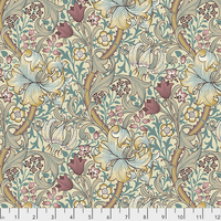 Tissu Morris & Co. Golden Lily Dusk 20 x 110 cm