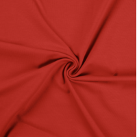 Jersey 96% coton 4% spandex coloris rouge 20 x 150 cm