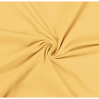 Jersey 96% coton 4% spandex coloris banane 20 x 150 cm