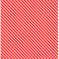 Toile enduite Diagonal stripe fuchsia / yellow 20 x 140 cm