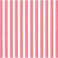 Toile enduite Lines Pink / Orange 20 x 140 cm