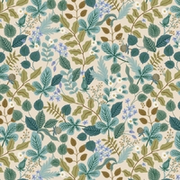 Tissu Rifle Paper Vintage Garden Verte Cream 20 x 110 cm