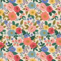 COUPON de Tissu Rifle Paper Vintage Garden Vintage Blossom Cream 40 x 110 cm