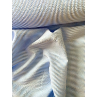 Tissu seersucker coloris azur 20 x 140 cm