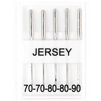 Lot d'aiguilles JERSEY pour machine à coudre