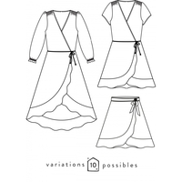 Patron robe ou jupe Obsession (34-48)