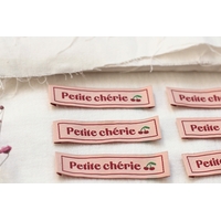 Étiquettes tissées LPMC - Petit chérie (x6)