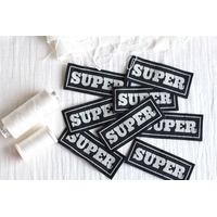 Étiquettes tissées LPMC - SUPER (x8)