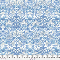 Tissu Morris & Co. Strawberry Thief Light Blue 20 x 110 cm