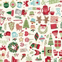Tissu Cosy Icons 20 x 110 cm