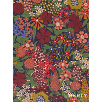 Pré-commande - Liberty Tana Lawn™ Ciara rouille coloris G 20 x 137 cm