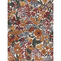 Pré-commande - Liberty Tana Lawn™ Margaret Annie brun coloris M 20 x 137 cm