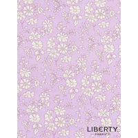 Pré-commande - Liberty Tana Lawn™ Capel parme coloris AA 20 x 137 cm