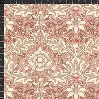 Tissu Morris & Co. Wandle Coral 20 x 110 cm