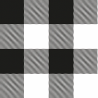 COUPON de Tissu polaire carreaux noir et blanc 60 x 145 cm