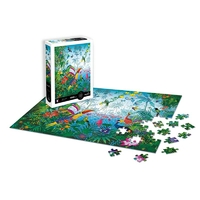 Puzzle 1000 pièces Jardin tropical, Peggy Nille