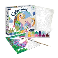 Peinture par numéros Colorizzy : Licornes