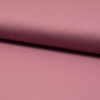 Popeline unie coloris vieux rose 20 x 140 cm