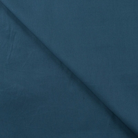 Popeline unie coloris pétrole 20 x 140 cm