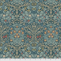 Tissu Morris & Co. Blackthorn Indigo 20 x 110 cm
