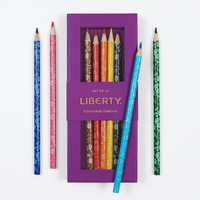 Set de 10 crayons de couleur Liberty Capel