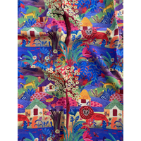 Nerida Hansen Viscose LionLion & Coyote coloris multicolore - 20 x 140 cm